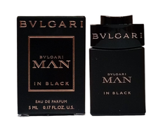 Bvlgari Man In Juodas EDP parfumuotas vanduo vyrams, 5 ml