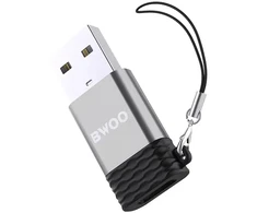 BWOO adapteris USB-C - USB lizdas OTG BZ-38