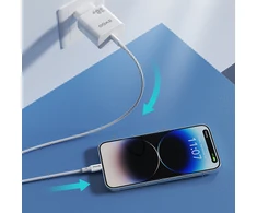 BWOO 27W kabelis X283 C-L USB-C į "Lightning" ABS korpusas + TPE