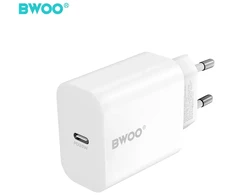 Įkroviklis Bwoo (CDA233) (1xUSB-C 20W) baltas