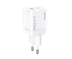 Įkroviklis Bwoo (CDA222) (1xUSB-C; 1xUSB 35W) baltas