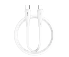 USB kabelis Bwoo (X329CL) "USB-C (Type-C) to Lightning" (27W) 1m baltas