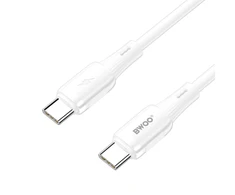 USB kabelis Bwoo (X329CL) "USB-C (Type-C) to Lightning" (27W) 1m baltas