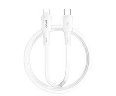 USB kabelis Bwoo (X329CC) "USB-C to USB-C" (65W) 1m baltas