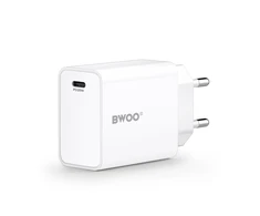 Telforceone BWOO wall charger 20W CDA226 QC 1x USB-C juodas