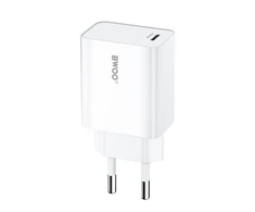 Telforceone BWOO wall charger 20W CDA226 QC 1x USB-C juodas