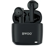 BWOO belaidės TWS ausinės BW94-BK juodas
