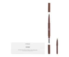 Byredo All-In-One Atsparus vandeniui Pieštukas Eyebrow Kreminis Pieštukas &amp; 2-In-1 01 Sand 0.5 g