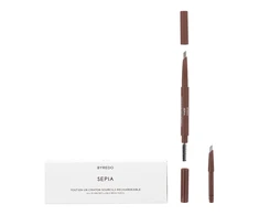 Byredo All-In-One Precision Double-Ended Eyebrow Kreminis Pieštukas &amp; 2-In-1 02 Sepia 0.5 g