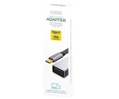 USB adapteris Platinet USB-C – VGA Sidabrinis (PMMA9089)