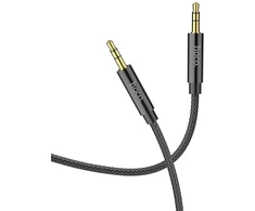 Cable AUX Jack 3,5 mm to Jack 3,5 mm Hoco 1 m UPA19 juodas