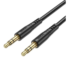 Cable AUX Jack 3,5 mm to Jack 3,5 mm Hoco 1 m UPA24 juodas