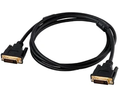 Cable DVI Akyga AK-AV-06 ver. 24+1 pin 1.8m juodas