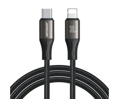 Joyroom Light-Speed USB-C laidas su Lightning SA25-CL3, 30 W, 2 m (juodas)