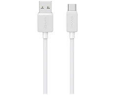 Kabelis USAMS KY Series US-SJ693 3A USB-C į USB-A 2m baltos spalvos