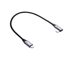 AKYGA Cable USB AK-USB-53 USB type C m / USB type C m Angle ver. 2.0 60W 0.3m