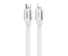Laidas USB-C-lightning Remax Platinum Pro, RC-C050, 20W (baltas)