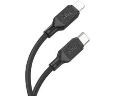 Cable USB C to Lightning Hoco PD 20W 1 m X90 juodas