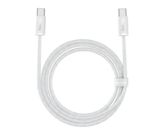 Baseus Dynamic USB-C - USB-C kabelis 100W 1m - Baltas