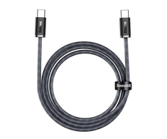 Kabelis USB-C to USB-C Baseus Dynamic Series, 100W, 2m pilkos spalvos