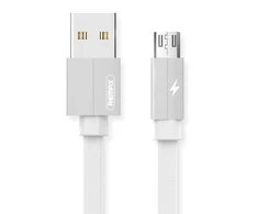 USB Micro Remax Kerolla laidas, 1m (baltas)