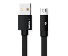 USB Micro Remax Kerolla laidas, 1m (juodas)
