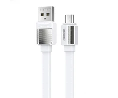 USB laidas Micro Remax Platinum Pro, 1m (baltas)