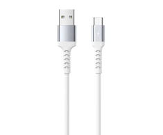 USB kabelis-mikro USB Remax Kayla II., RC-C008, 1m (baltas)