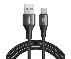 Laidas iš USB į USB-C Joyroom SA25-AC6 / 100W / 1.2m (juodas)