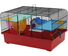 Būris : Placek Cage CH 1, juodas+red, 49*32.5*29cm