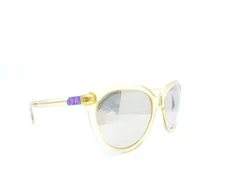 Calvin Klein, Calvin Klein, Sunglasses, J752S/54, Crystal Geltona, For Women