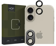 Kameros apsauga Apple iPhone 16 / Apple iPhone 16 Plus HOFI CamRing Pro+ juodas