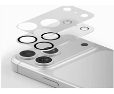 Fotoaparato objektyvo apsauga UNIQ Optix Clearshield Frameguard, skirta iPhone 18 Pro Max su aplikatoriumi