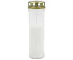 Candela Memorial Candle With Cap Baltas