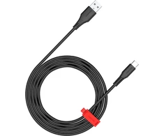 CANYON kabelis Onwire 18TP USB-A į USB-C 2m, 18W TPE 2m Juodas