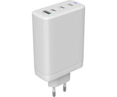 CANYON įkroviklis CU140ACC GaN 150W 3xPD 1xQC EU Baltas