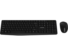 CANYON SET-W01 EN Klaviatūra ir pelė Wireless Juodas