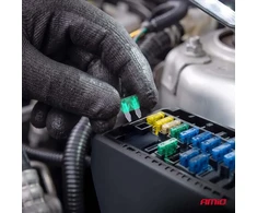 Automobiliniai plokštieji saugikliai mini, 3 vnt. 30A amio-05102