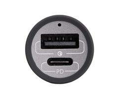 Įkroviklis Akyga Įkroviklis samochodowa USB AK-CH-26 USB-A + USB-C PD 5-20V / max. 5A 100W Quick Charge 3.0 GaN