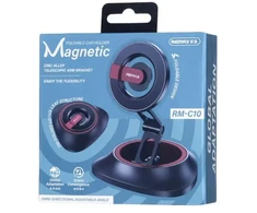 CAR MOUNT REMAX RM-C10 MAGNETIC FOLDABLE Juodas