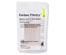 Carbon Theory salicilo rūgšties ir šveičiamųjų aliejų valomasis muilas (šveičiamasis valomasis muilas) 100 g
