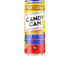 Gazuotas gaivusis gėrimas CANDY CAN x Pac-Man Oranžinis Candy, 0.33 l