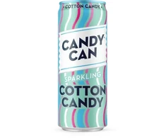 Gazuotas gaivusis gėrimas CANDY CAN su cukraus vatos skoniu, 0,33 l, skardinė (DEP)