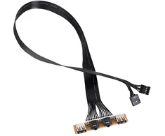 Case I O panel audio ATX Akyga AK-CA-85 2x USB 2.0 78m