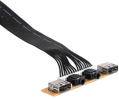 Case I O panel audio ATX Akyga AK-CA-85 2x USB 2.0 78m