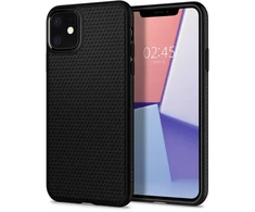 Spigen Liquid Air dėklas telefonui iPhone 11, juodas