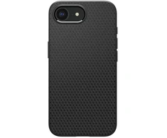 Spigen Liquid Air telefono dėklas iPhone 16e, juodas