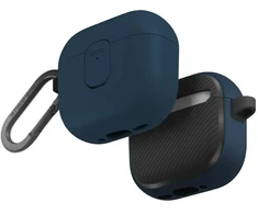 Dėklas UNIQ Clyde skirtas AirPods 4 Lock Case mėlynos spalvos