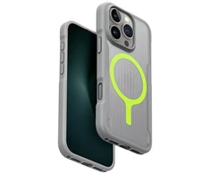 Uniq Combat Active Magclick įkrovimo dėklas, skirtas iPhone 16 Pro – pilkas