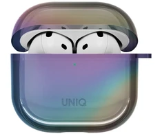 Dėklas Case UNIQ Iridescia for AirPods 4 Hang Case midnight quartz